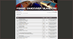 Desktop Screenshot of fishingvancouverisland.org